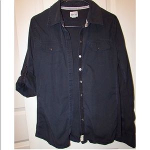 Converse Long Sleeve Button Up women’s Shirt